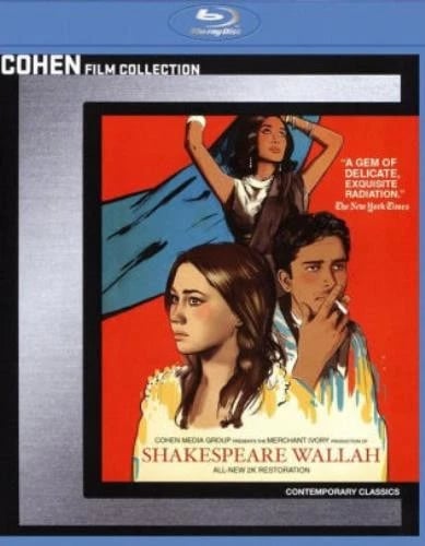 SHAKESPEARE WALLAH Region A Blu Ray,US Import Brand New