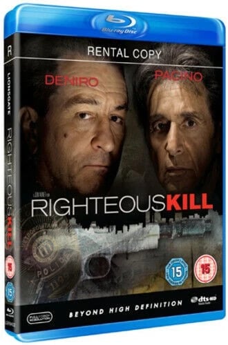 Righteous Kill (2009) Robert De Niro Avnet DVD Region 2 Brand New