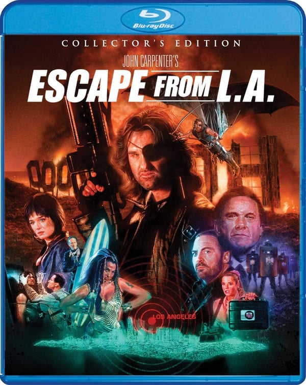 Escape From L.A. (Collector's Edition) (Bluray) Kurt Russell Steve Buscemi Brand New Escape From L.A. (Collector's Edition) (Bluray) Kurt Russell Steve Buscemi Brand New