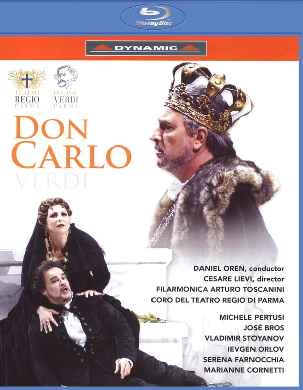 Verdi: Don Carlo [Bluray] [Region Free] { Tracked 24} Brand New