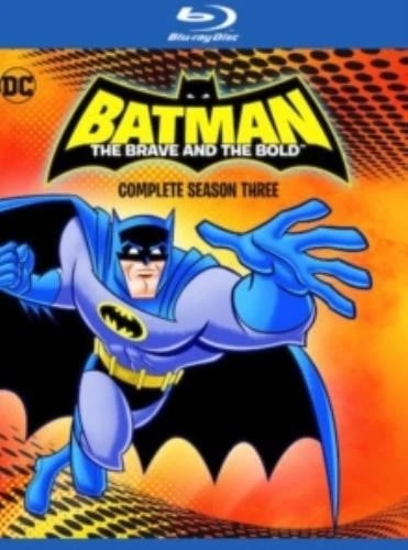BATMAN: BRAVE & THE BOLD COMPLETE THIRD SEASON Region free Blu Ray Brand New