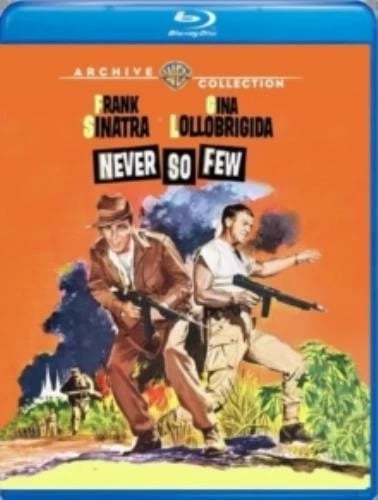 NEVER SO FEW Region free Blu Ray Brand New