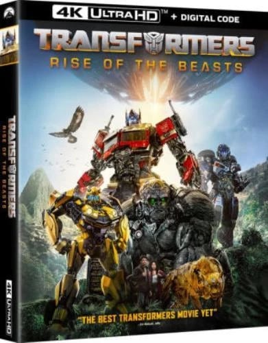 TRANSFORMERS: RISE OF THE BEASTS 4K UHD (Blu Ray) Region free Brand New