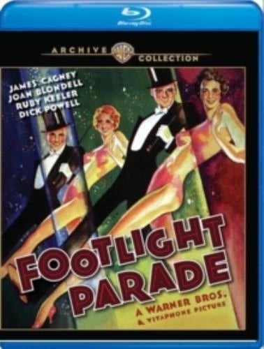 FOOTLIGHT PARADE Region free Blu Ray Brand New