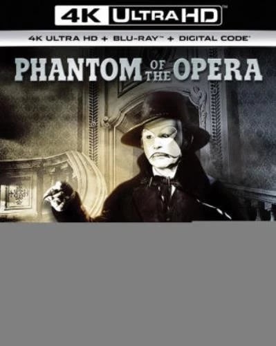 PHANTOM OF THE OPERA (1943) 4K UHD (Blu Ray) Region free Brand New