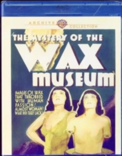 MYSTERY OF THE WAX MUSEUM (1933) Region free Blu Ray Brand New