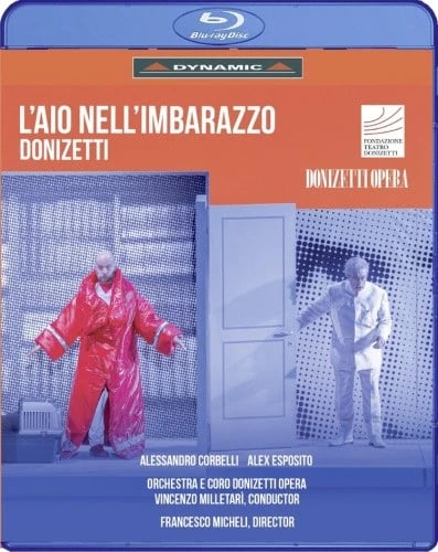 Donizetti: L'aio Nell'imbarazzo (MilletarÃ¬) [Region Free] [Bluray] DVD Brand New