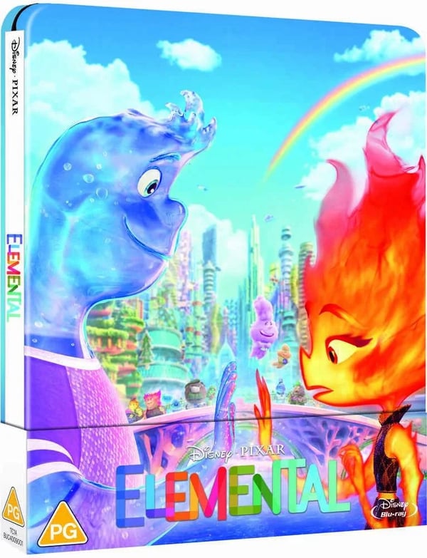 Elemental Limited Edition Steelbook BluRay Brand New