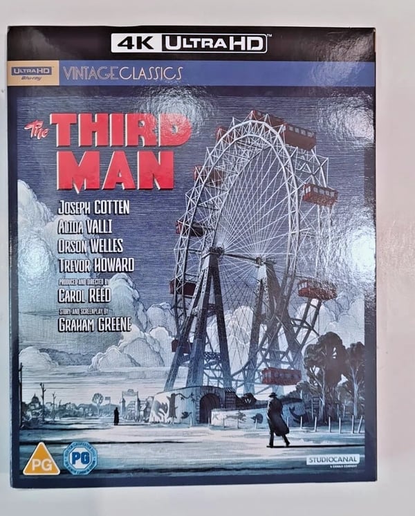 4K UHD BLURAY THE THIRD MAN STOCK Brand New