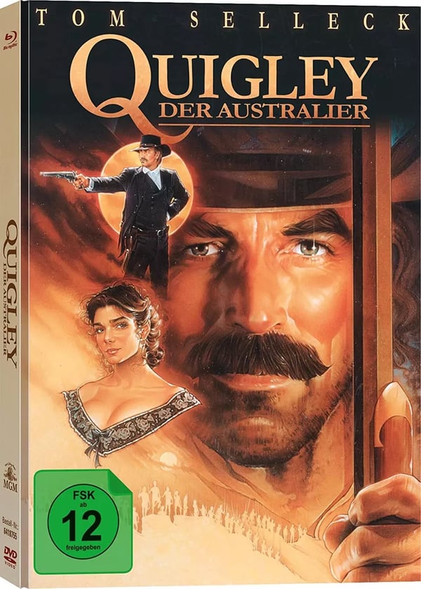 QUIGLEY DOWN UNDER 1990 / 2 Disc Ltd Ed Mediabook Tom Selleck RB Blu Ray Brand New