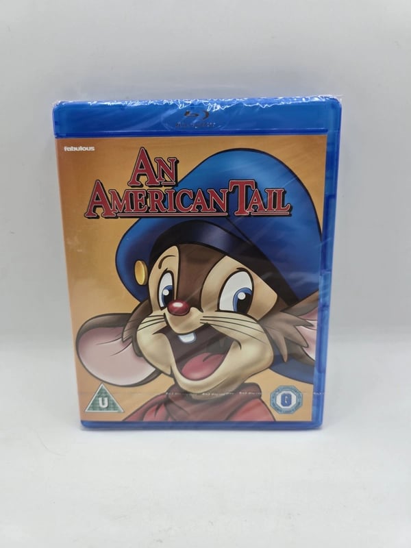 An American Tail (1986) Very Rare Reg B Blu Ray For Disney Fans Brand New