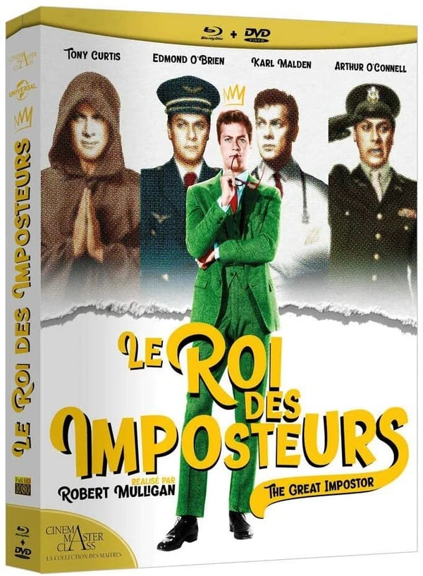 THE GREAT IMPOSTER 1960 / 2 Disc Ltd Edition / Tony Curtis RB Blu ray Brand New