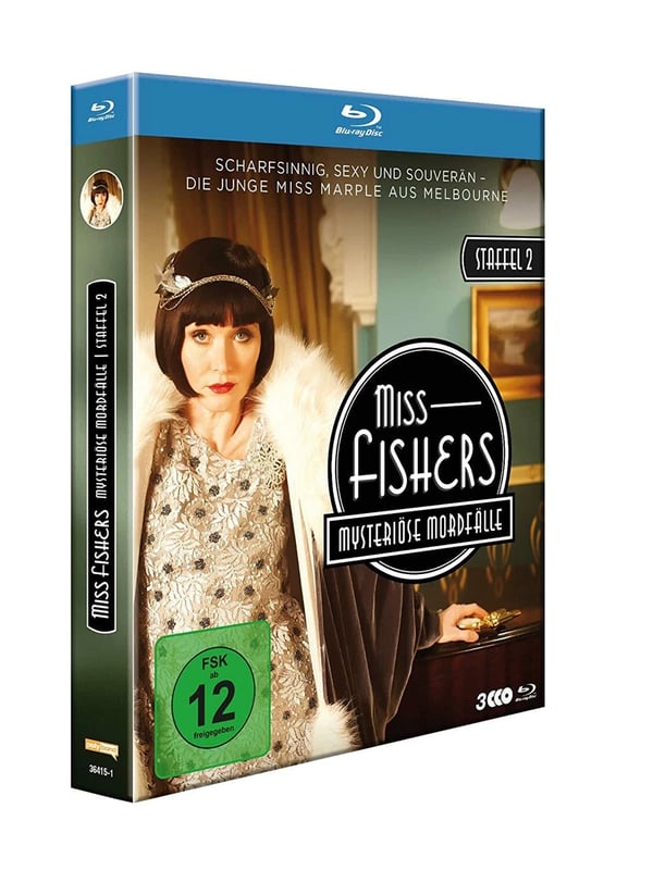 MISS FISHER'S MURDER MYSTERIES: Complete Second Series 2 / RB Blu Ray Brand New