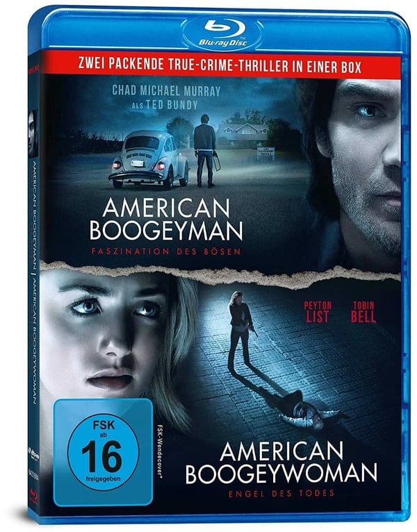 AMERICAN BOOGEYWOMAN / BOOGEYMAN AILEEN WUORNOS & TED BUNDY / RB Bluray Brand New