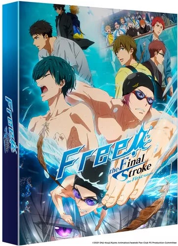 Free! The Final Stroke: The First Volume Bluray (2023) Eisaku Kawanami cert PG Brand New
