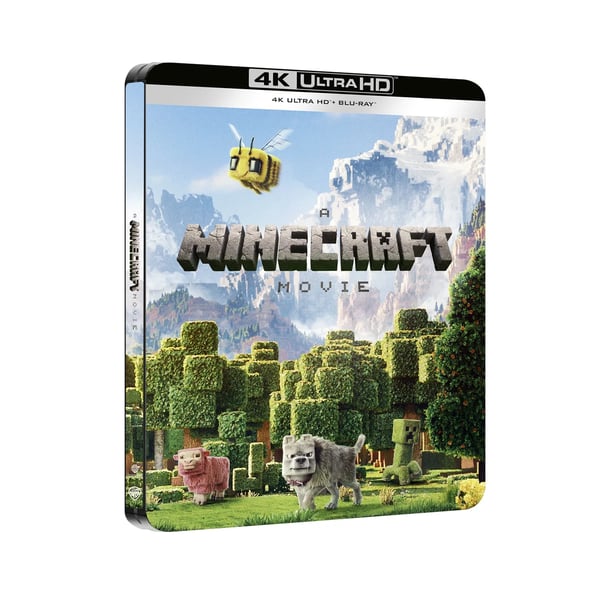 A Minecraft Movie Steelbook Limited Edition (hmv Exclusive) [PG] 4K UHD Brand New