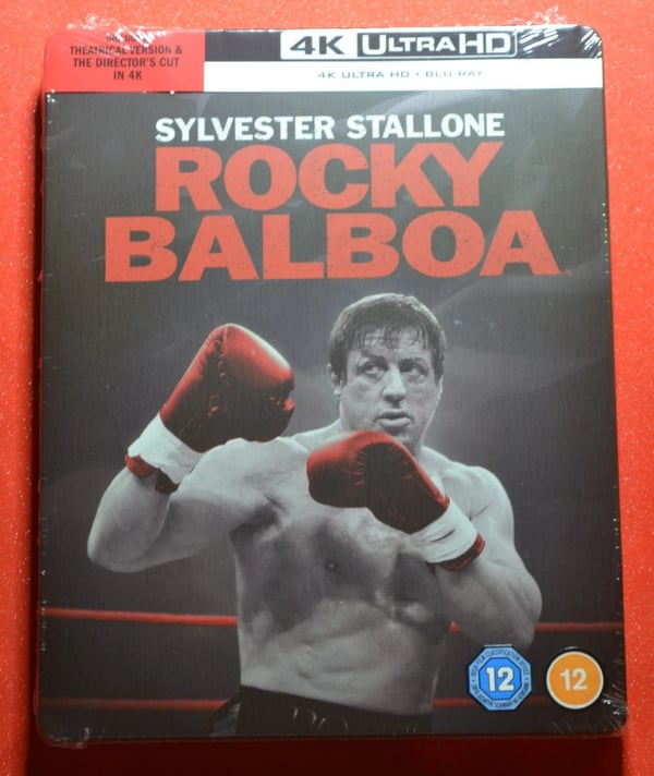 Edition 4K Rocky Balboa Steelbook 4K + Bluray Brand New