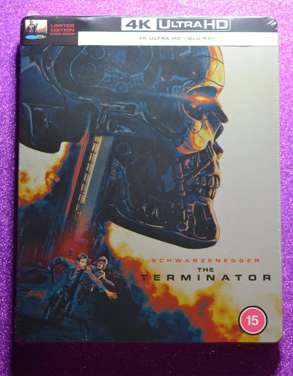 4K The Terminator (1984) 40th Anniversary Steelbook 4K Brand New