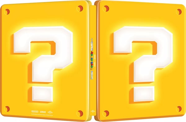 The Super Mario Bros. Movie Steelbook Limited Edition [PG] 4K UHD Brand New
