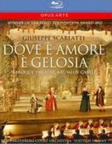 MACIKOVA/SPURNY: SCARLATTI: DOVE E AMORE Region B Blu Ray Brand New
