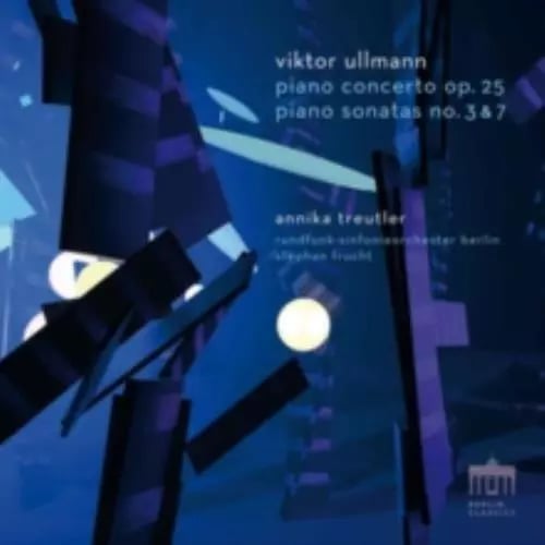 ULLMANN/TREUTLER/FRUCHT: PIANO CONCERTO 25 Region A Blu Ray,US Import Brand New