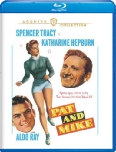PAT & MIKE (1952) Region free Blu Ray Brand New