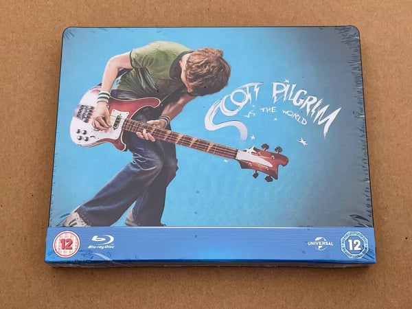 Scott Pilgrim vs the World Blu Ray STEELBOOK Universal 100th Anniversary Brand New
