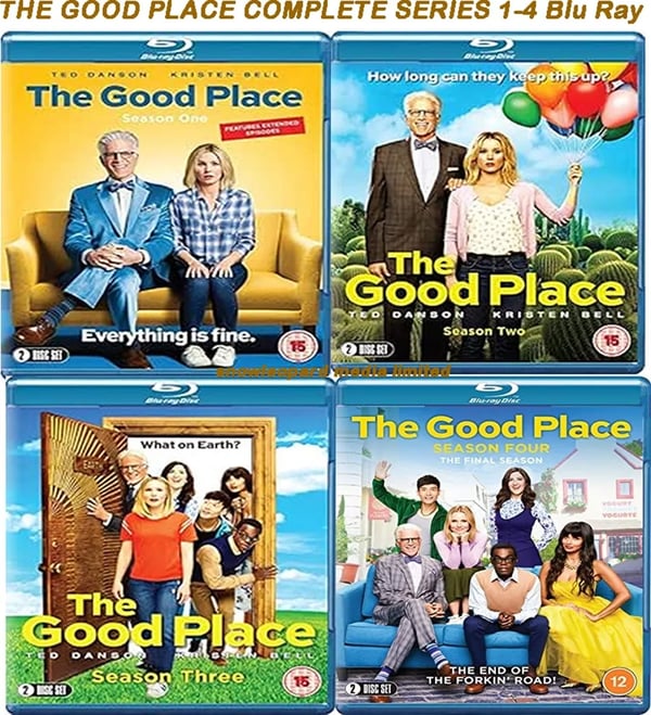 THE GOOD PLACE COMPLETE SERIES 14 Blu Ray Collection Sealon 1 2 3 4 R2 Brand New