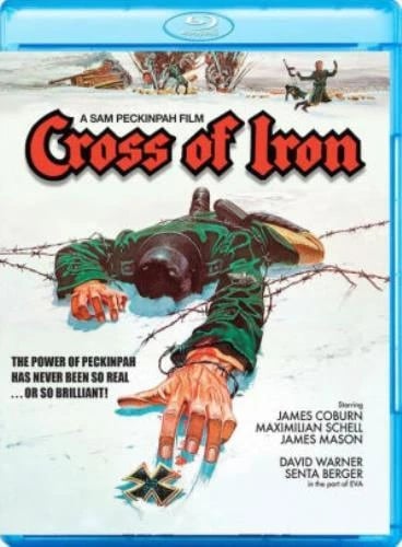 CROSS OF IRON Region A Blu Ray,US Import Brand New