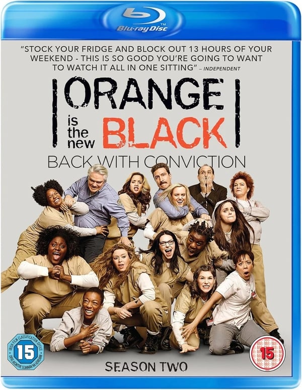 ORANGE IS THE BLACK COMPLETE SERIES 2 Blu Ray 2nd Second Season Two Reles Brand New