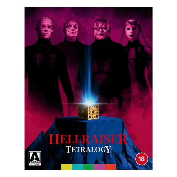 Hellraiser Tetralogy Limited Edition [18] Bluray Box Set Brand New
