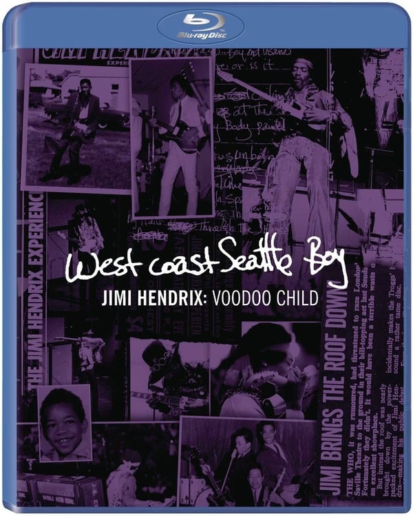 WEST COAST SEATTLE BOY JIMI HENDRIX VOODOO CHILD BluRay Reles R2 Brand New