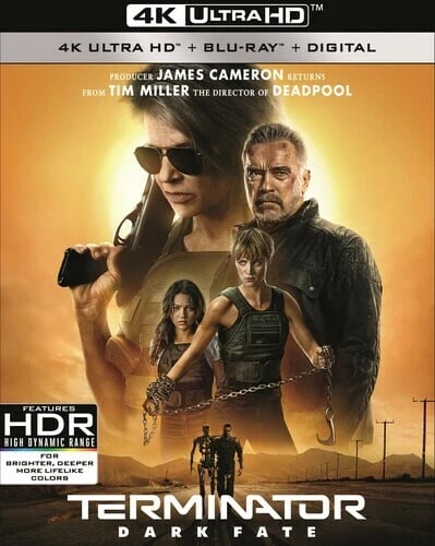 Terminator : Dark Fate ULTRA 4K HD Blu Ray IN STOCK w/slipcover Brand New