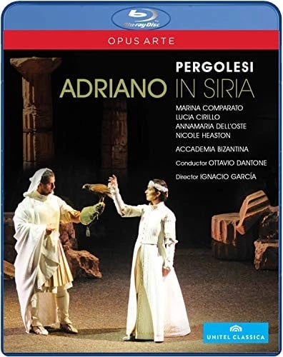 Adriano in Syria Teatro Comule Pergolesi Dantone Bluray S4z Brand New