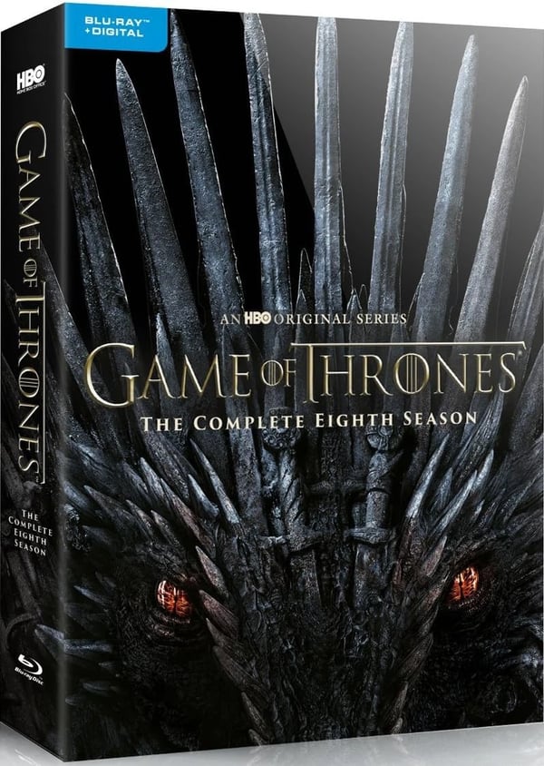 Game of Thrones: S8 (Bluray + Digital) (Bluray) Peter Dinklage Lena Headey Brand New