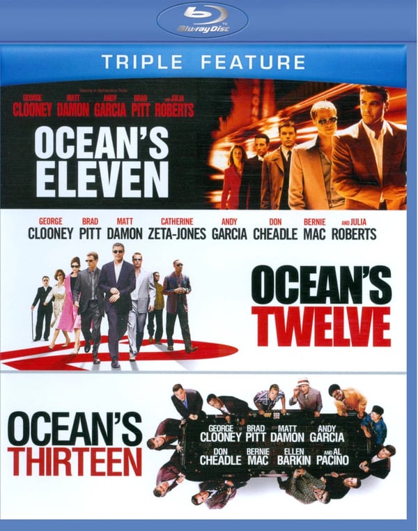 OCEAN'S ELEVEN 2012 / Region A Bluray Brand New