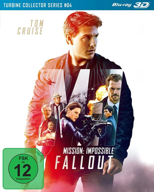 Mission: Impossible Fallout Turbine Collector Series #04 (Bluray) Tom Cruise Brand New