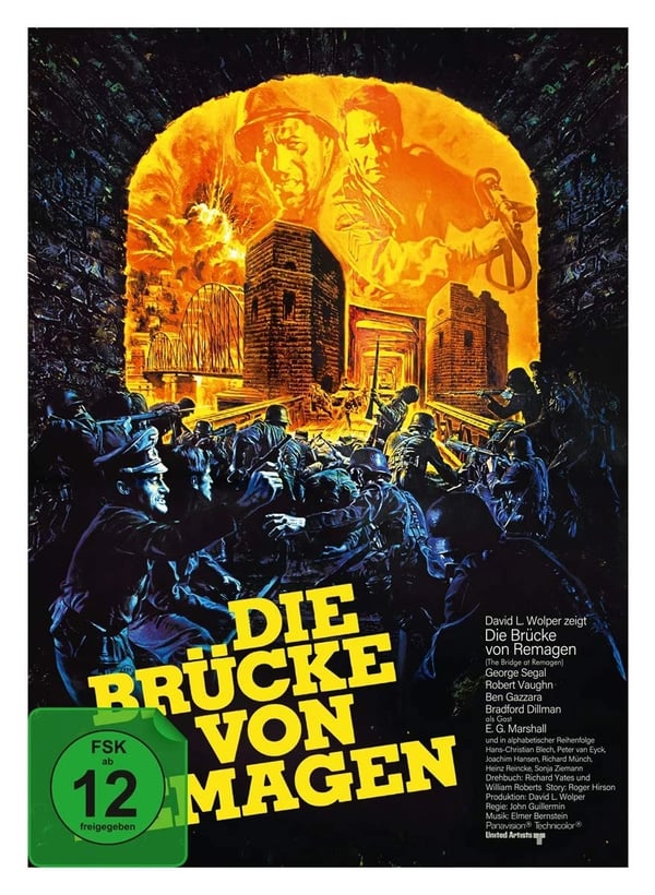 Die BrÃ¼cke von Remagen 3Disc Limited Collector's Edition im Mediabo (Bluray) Brand New