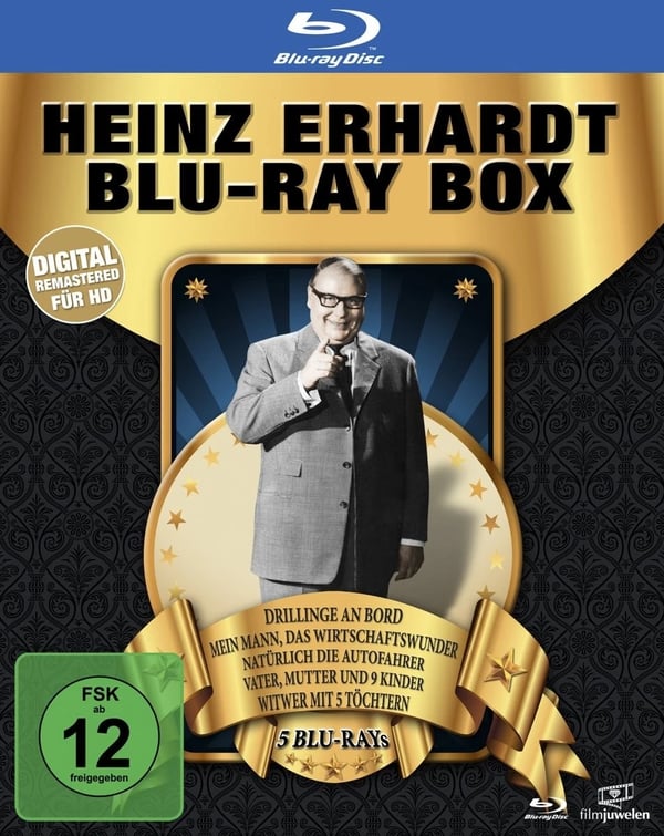Heinz Erhardt Box (5 Blurays) (Bluray) Heinz Erhardt Brand New