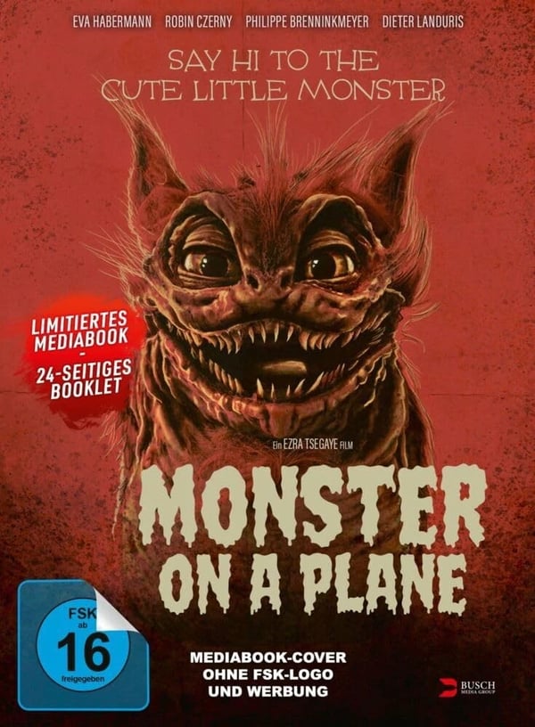 Monster on a Plane Mediabook Cover D Bonus (Bluray) Brand New