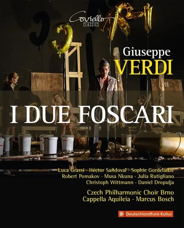 I Due Foscari (Bluray) Erminio Spalla Nino Crisman Cesare Fantoni Carlo Ninchi Brand New