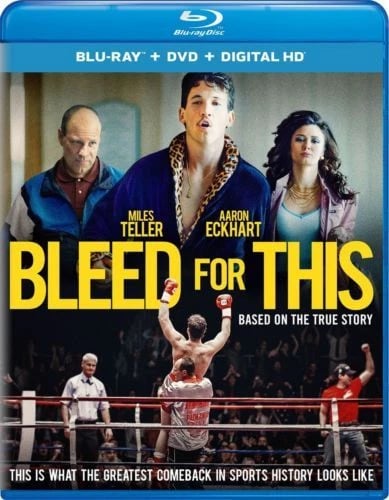 PRE ORDER: BLEED FOR THIS BLU RAY Region free Brand New