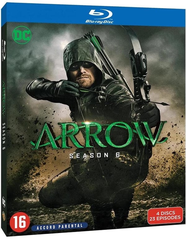 Arrow Saison 6 (Bluray) Stephen Amell David Ramsey Brand New