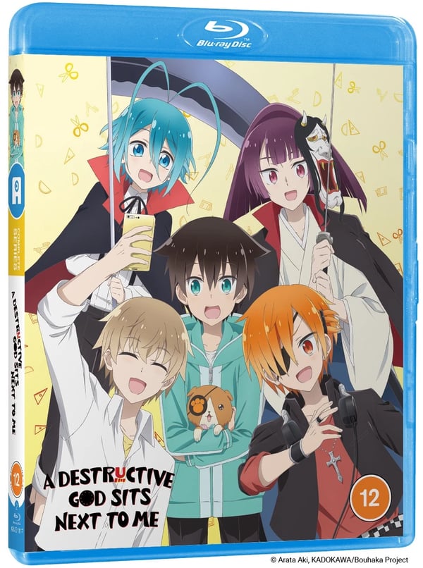 A Destructive God Sits Next to Me: Complete Series (Bluray) Takahiro Sakurai Brand New