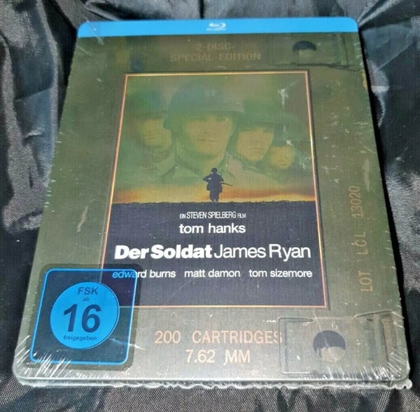 Saving Private Ryan BluRay Limited Edition Exclusive OOP SteelbookÂ?  Brand New