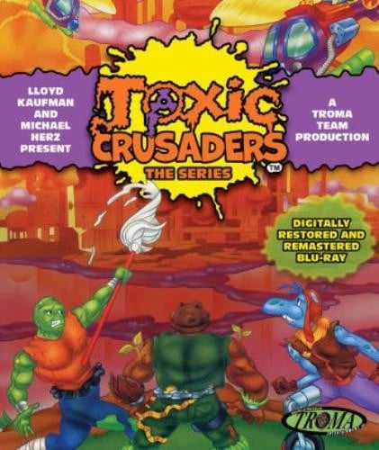TOXIC CRUSADERS: THE SERIES Region A Blu Ray,US Import Brand New