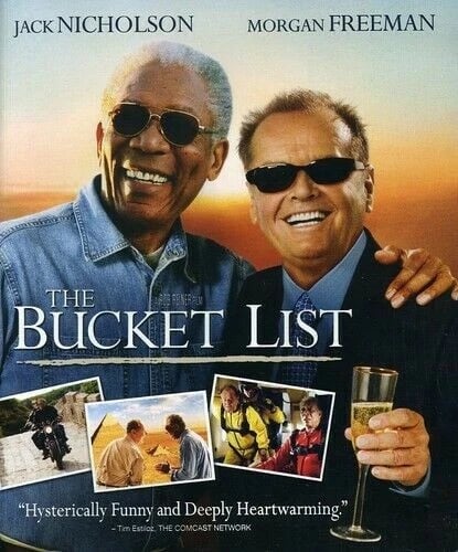 The Bucket List Bluray 2008 US Import Bluray Region 1 Brand New