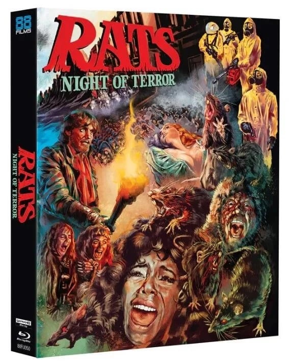 Rats: Night Of Terror (LE 4K + Bluray w/slip) Brand New