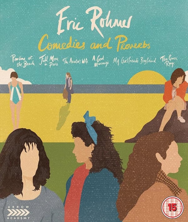 Eric Rohmer Comedies and Proverbs (6 Films) BluRay Brand New