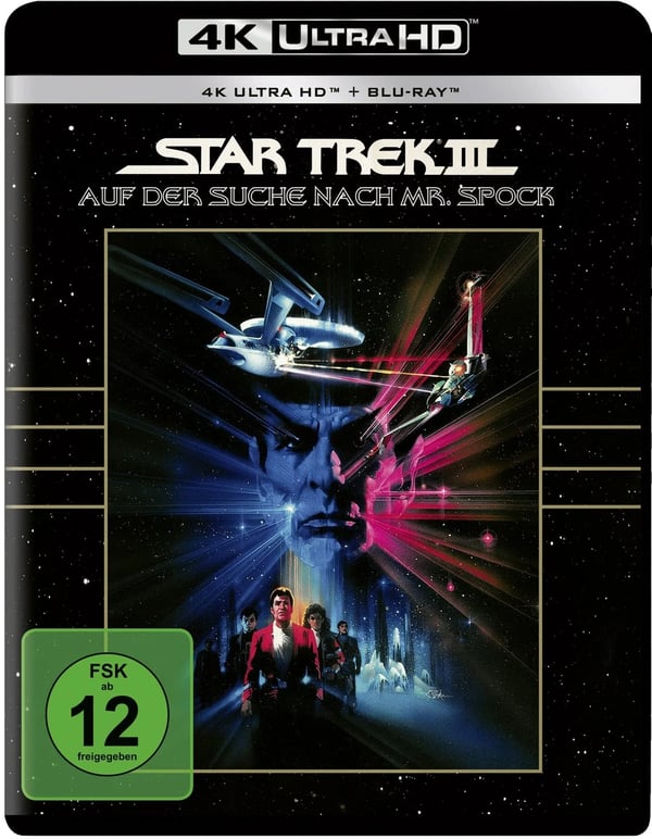 Star Trek III: Auf der Suche nach Mr. Spock + (4K UHD Bluray) Brand New